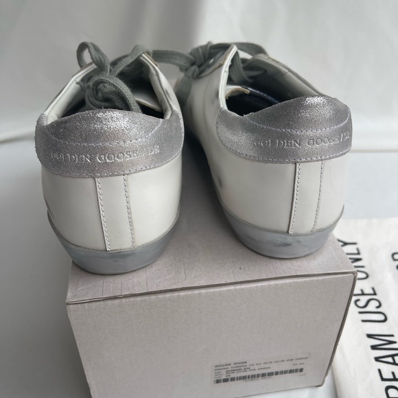 Golden Goose super star silver size 39 for US 8.5 new in box. - Picture 7 of 15